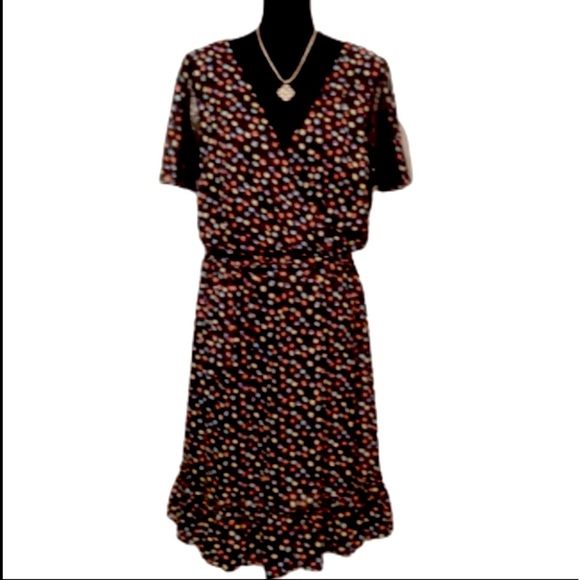 🍒 SANGRIA Dress- Flutter sleeves w/ lace!!! - Picture 2 of 13